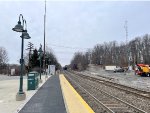 Campbell Hall Station-looking west